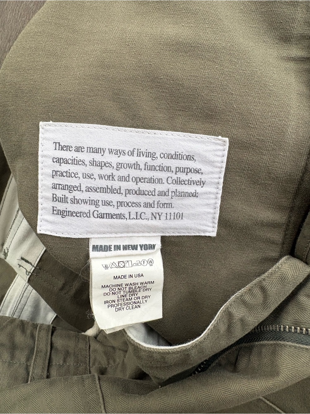 Engineered Garments Fatigue Ripstop Pants - Picture 6 of 6